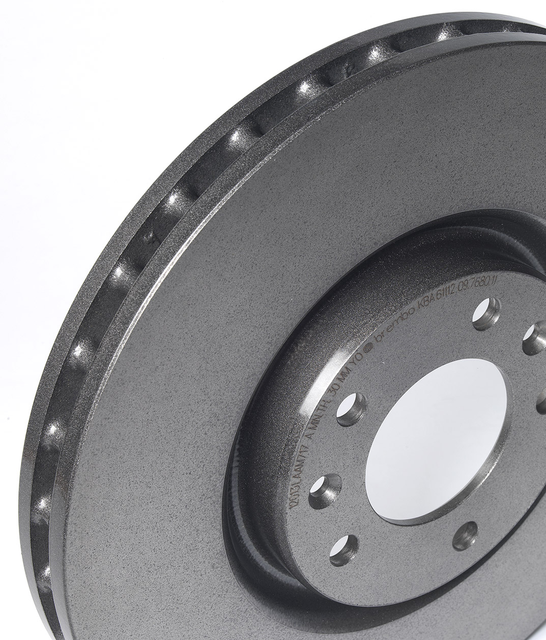 Brembo aftermarket disc in cast iron with pillar venting