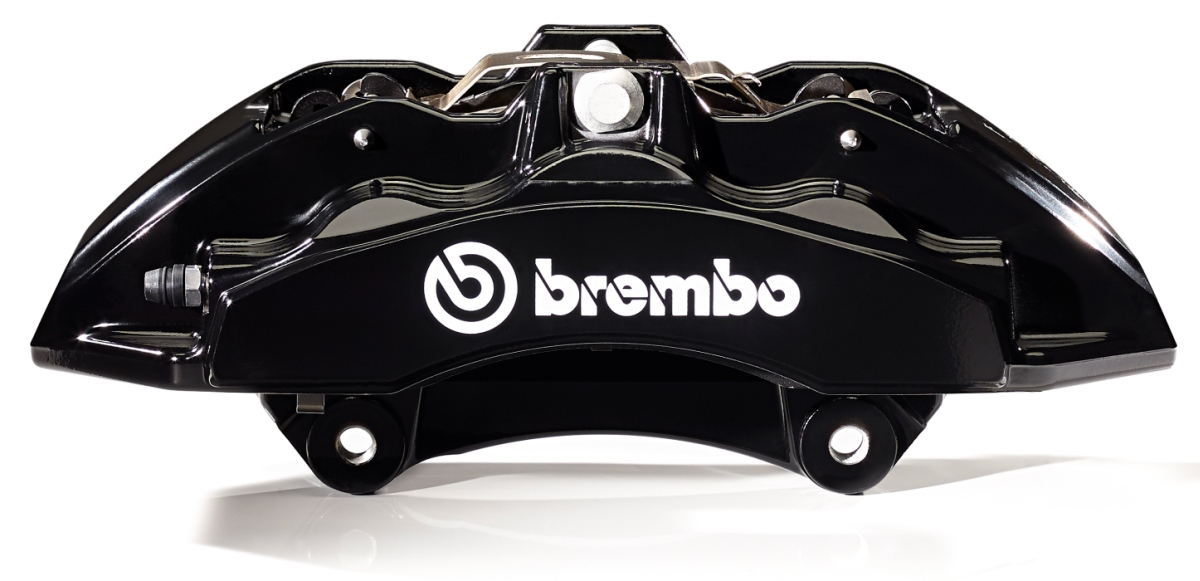 Aufkleber passend für Brembo Bremssattel Auto Motorrad Sponsoren 2x 8cm  Schwarz