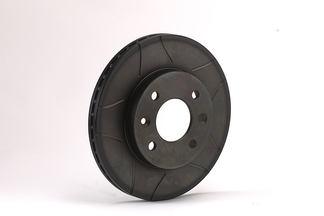 Brembo aftermarket disc in cast iron Max model slotted and ventilated
