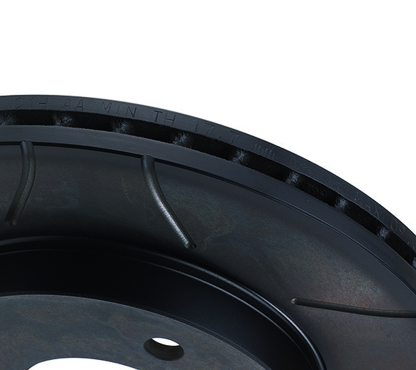 Brembo aftermarket disc in cast iron Max model slotted and ventilated